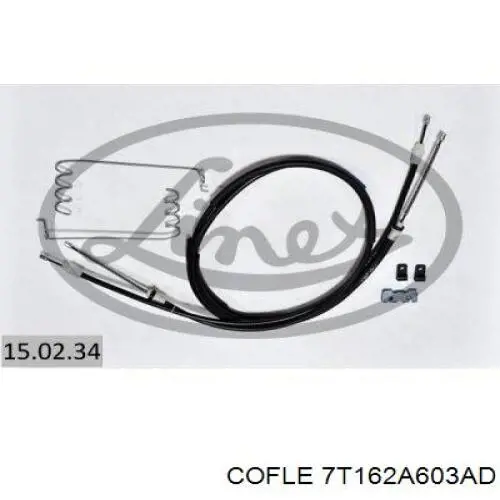 Cable de freno de mano trasero derecho/izquierdo Beca Cables 2001462 precio, desde 49,11 EUR