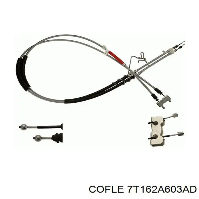 Comprar 2001462 Beca Cables Cable de freno de mano trasero derecho/izquierdo