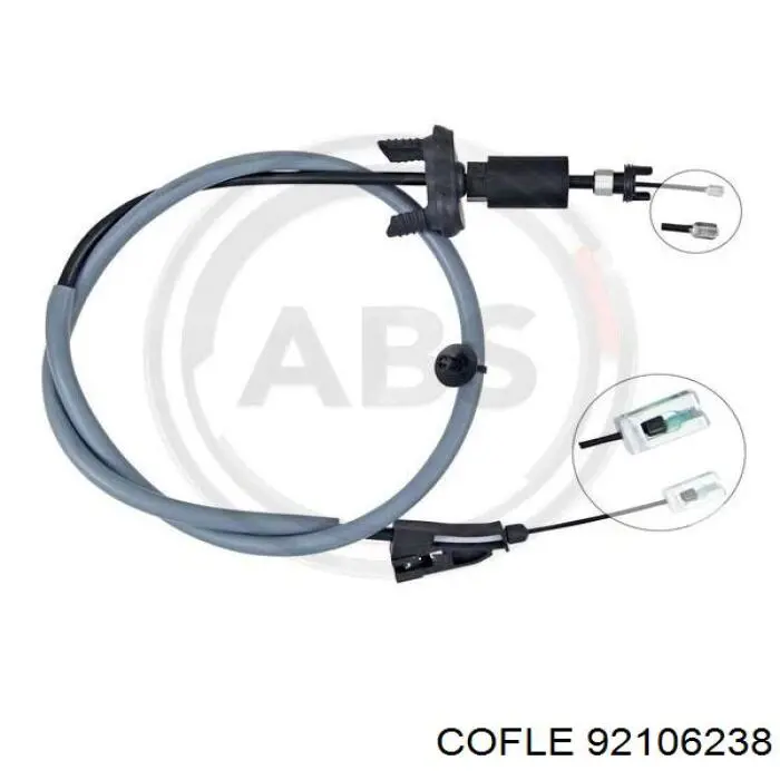 Cable del freno de estacionamiento delantero Adriauto 3502441 precio, desde 62,83 EUR