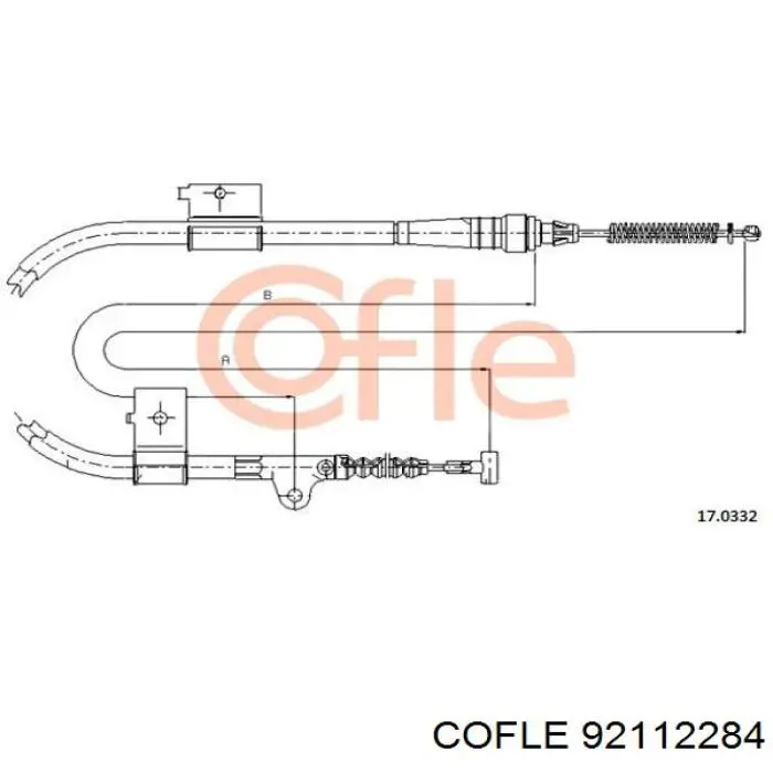 Cable de embrague 4102018 VALEO
