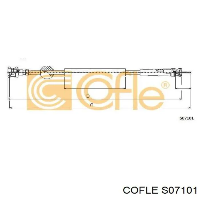Árbol flexible del velocímetro  Cofle S07101 precio, desde 17,25 EUR