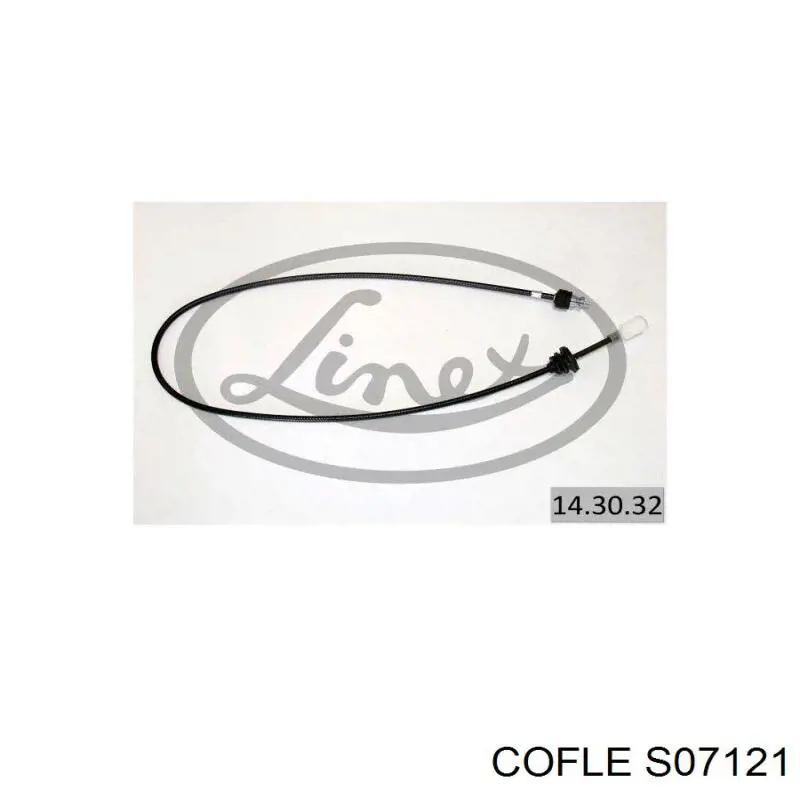 S07121 Cofle cable para velocimetro