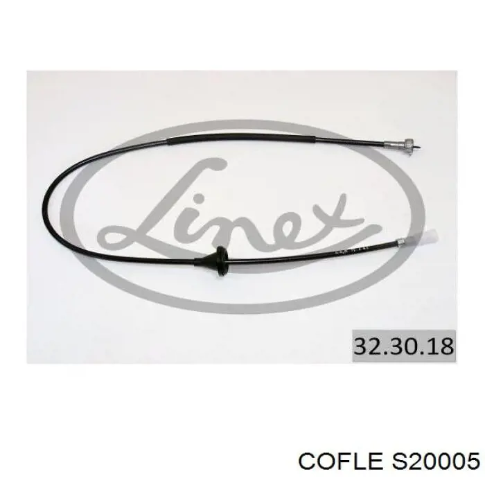 Cable del velocímetro Cautex 489119