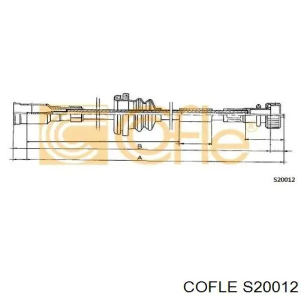 Comprar S20012 Cofle Cable velocímetro