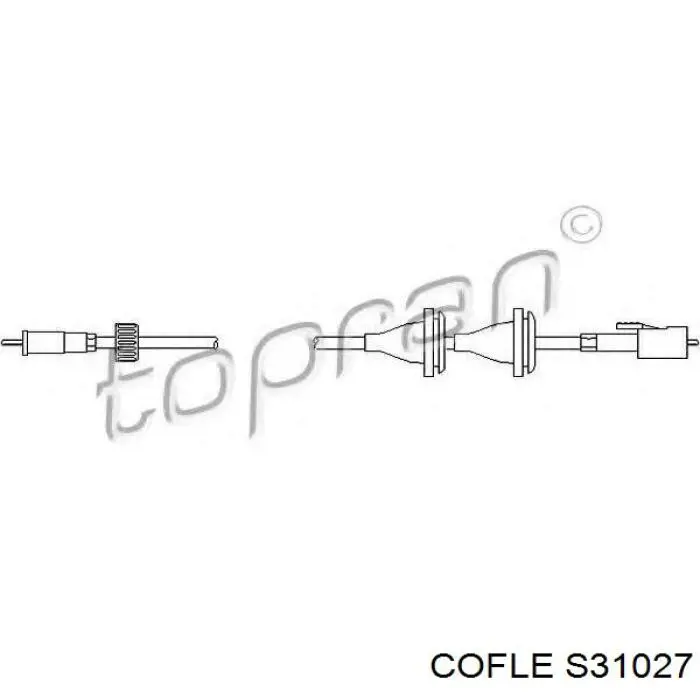 Cable velocímetro 321130 Maxgear
