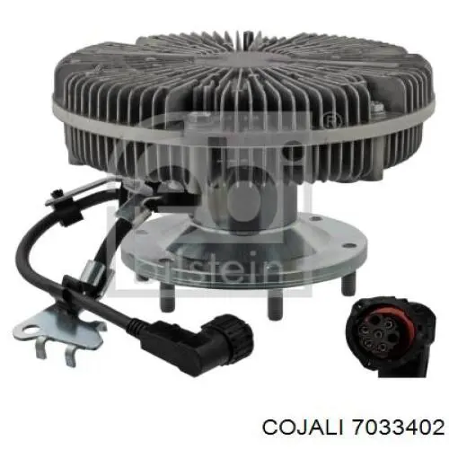 7033402 Cojali embrague, ventilador del radiador