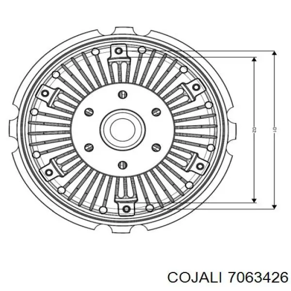49176 Febi Embrague viscoso