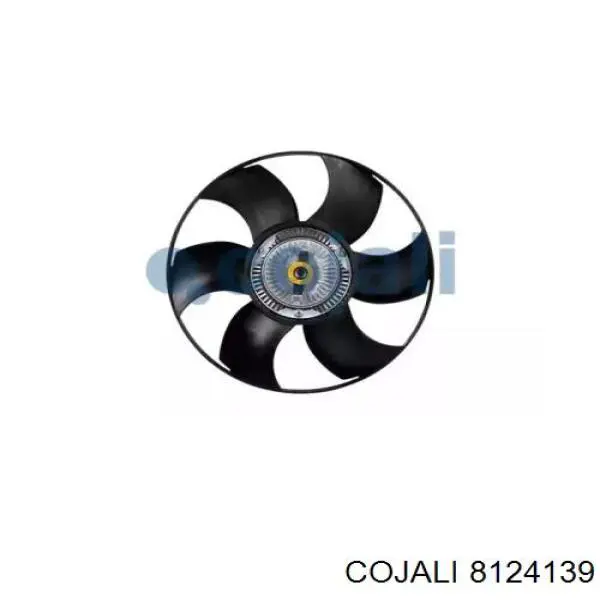 8124139 Cojali rodete ventilador, refrigeración de motor