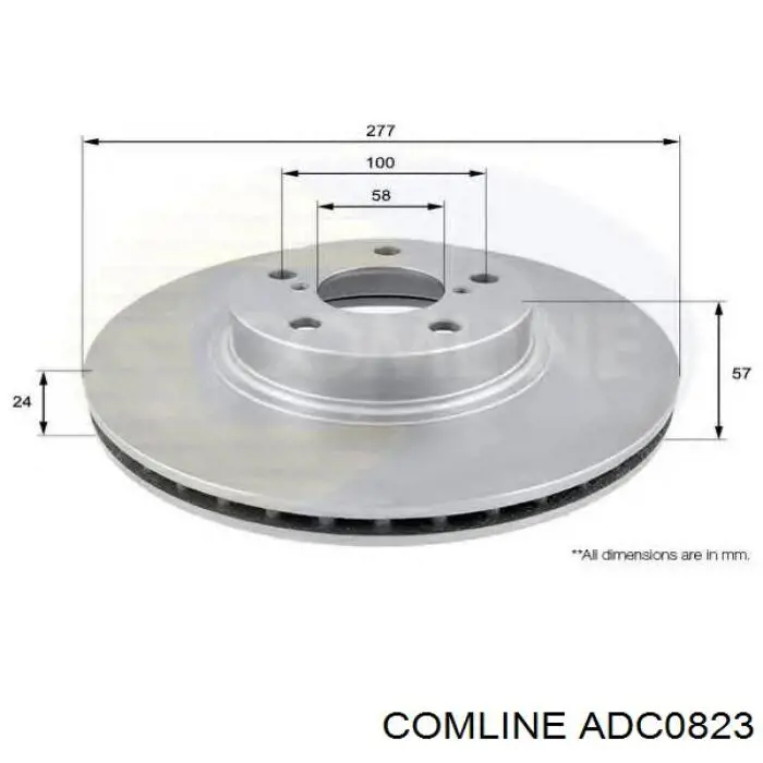 Disco de freno trasero Comline ADC0823 precio, desde 55,18 EUR
