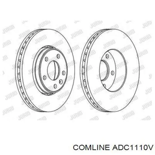 Freno de disco delantero Renault Trafic 2 FL
