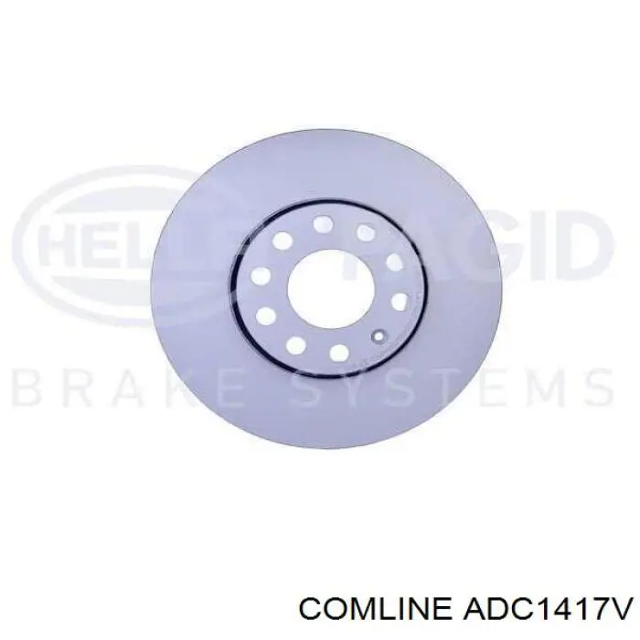 Disco de freno delantero Comline ADC1417V