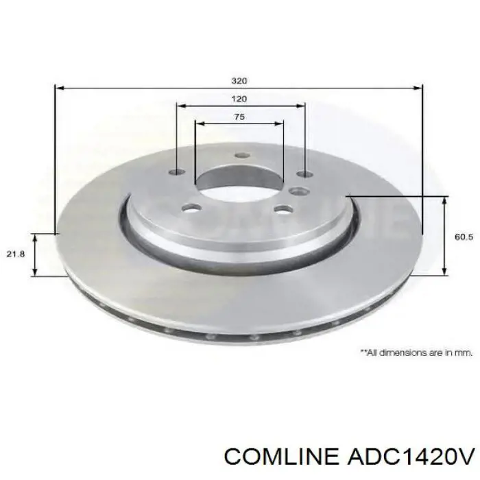 Freno de disco delantero Mercedes E C124