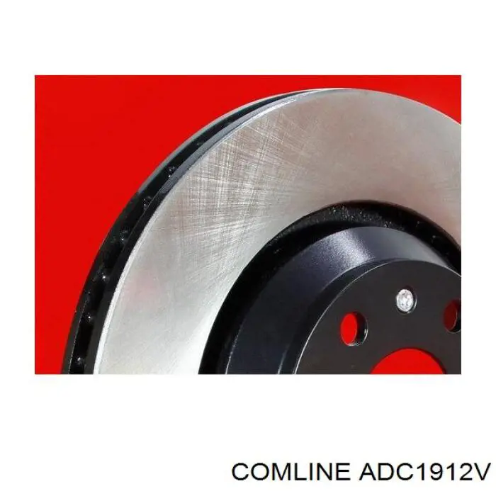 Disco de freno delantero Comline ADC1912V