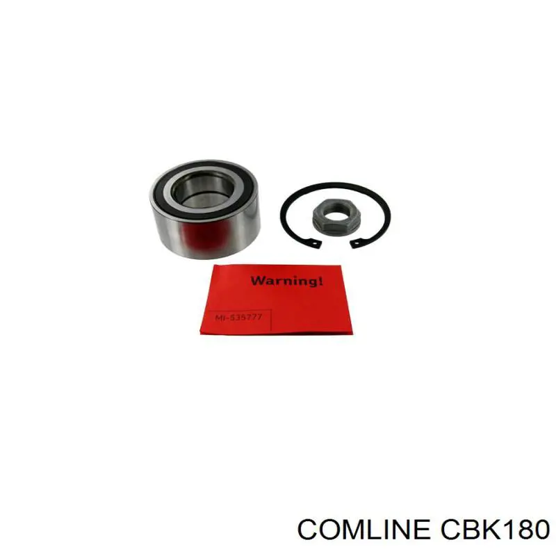 CBK180 Comline cojinete de rueda delantero