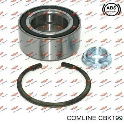 CBK199 Comline cojinete de rueda trasero