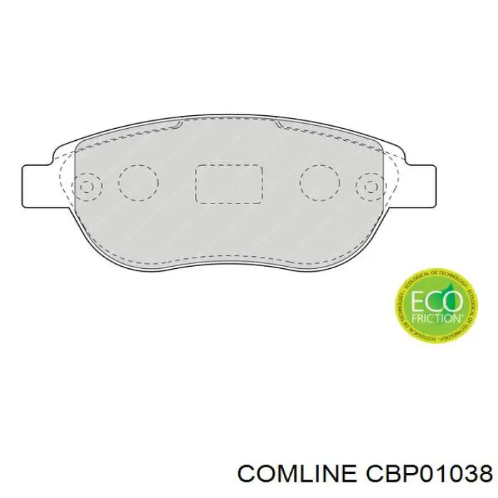 Pastillas de freno delanteras Citroen C3 1 FC