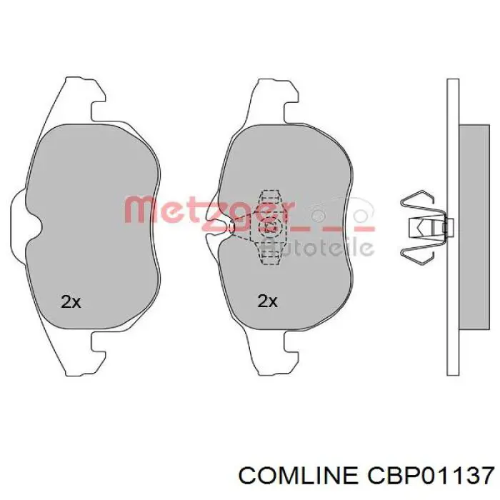 Pastillas de freno delanteras Opel Vectra