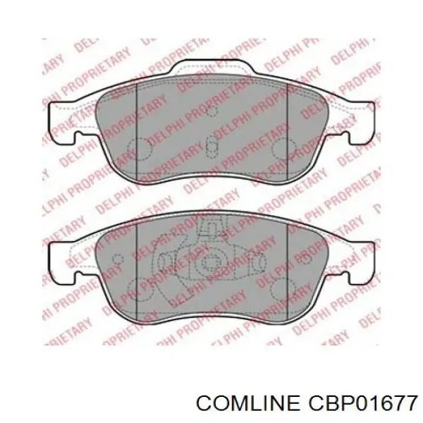 Pastillas de freno CBP01677 Comline