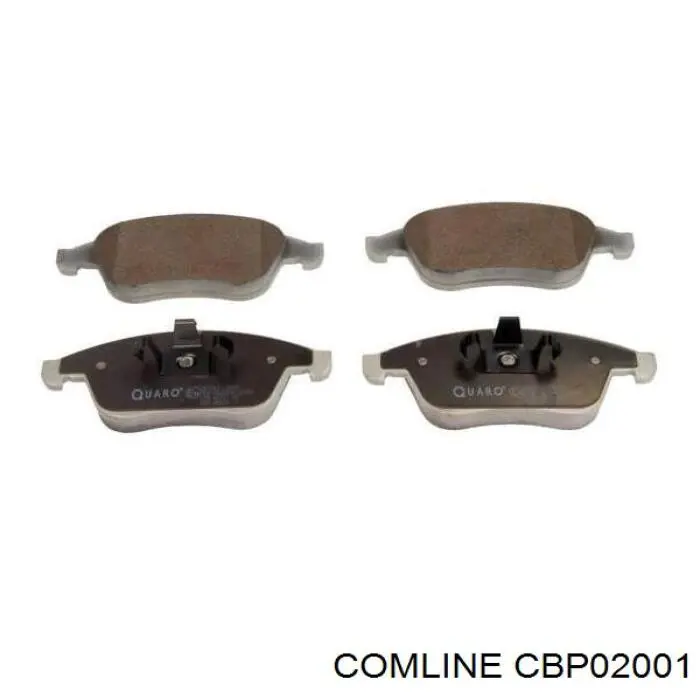 CBP02001 Comline pastillas de freno delanteras