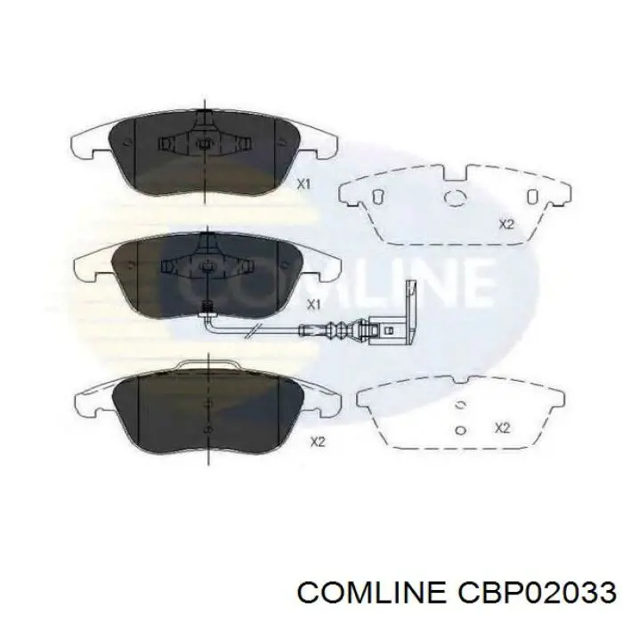 Pastillas de freno delanteras BMW 3 E90