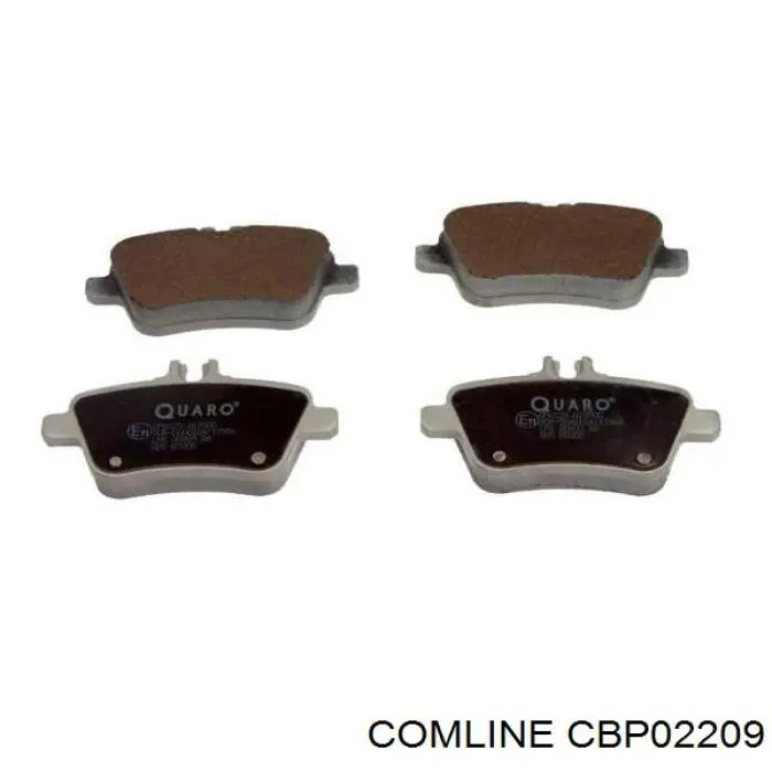 CBP02209 Comline pastillas de freno traseras