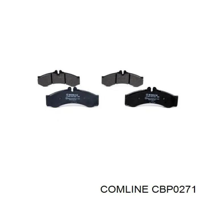 Pastillas de freno delanteras Comline CBP0271