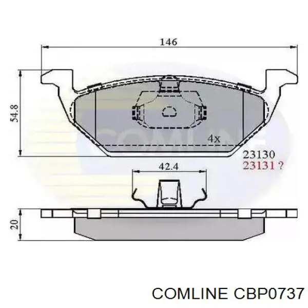 Pastillas de freno delanteras Seat Ibiza 5 KJ1, KJG