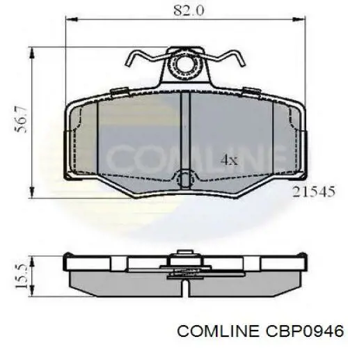 Pastillas de freno traseras Renault Espace 4 JK0