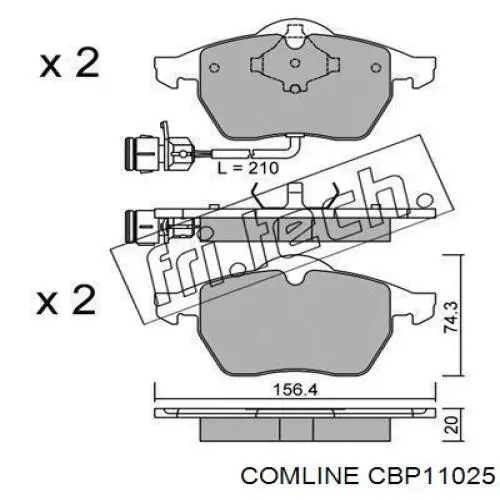 Pastillas de freno delanteras Audi A6 4F2