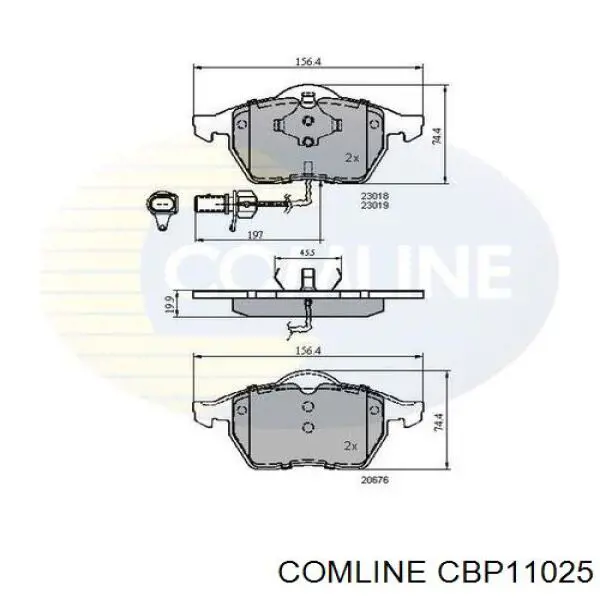 Pastillas de freno delanteras Audi A6 4F2