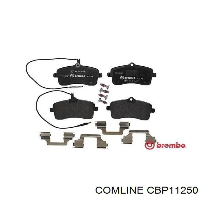 Comprar CBP11250 Comline Pastillas delanteras de freno