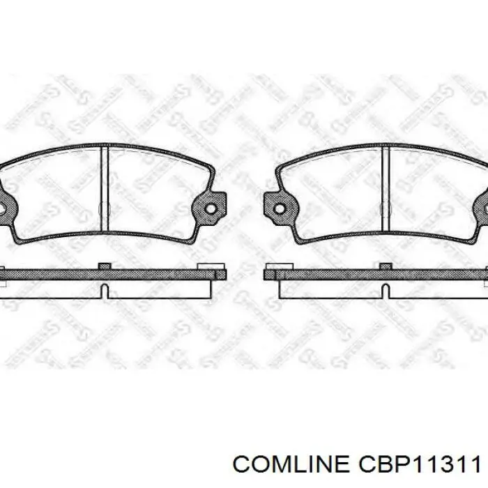 Pastillas de freno delanteras Volkswagen Transporter 7HA, 7HH, 7EA, 7EH