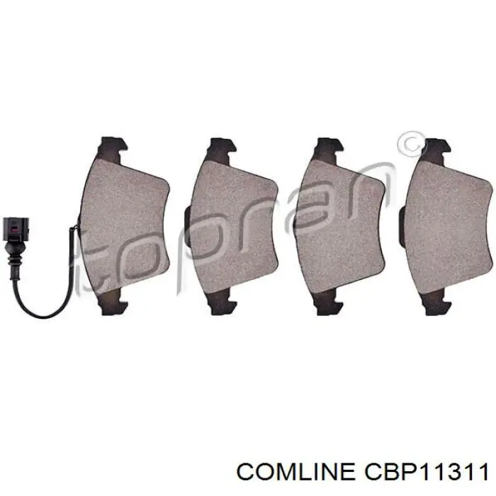 Pastillas de freno delanteras Volkswagen Transporter 7HA, 7HH, 7EA, 7EH