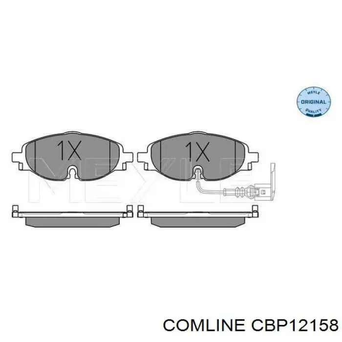 Pastillas de freno delanteras Volkswagen Tiguan 1 5N1, 5N2