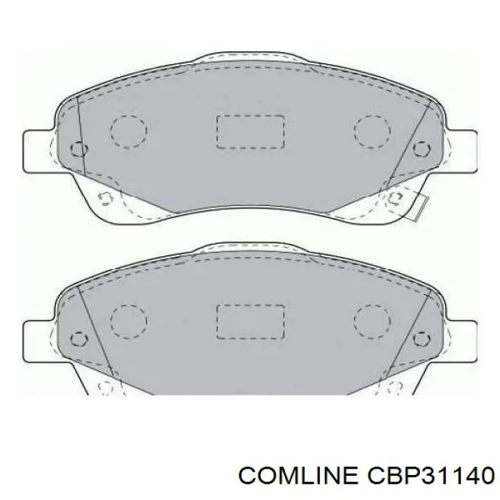 Pastillas de freno delanteras Toyota Corolla R10