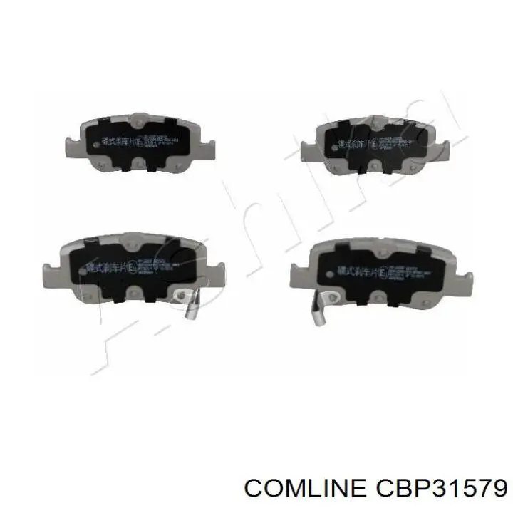 CBP31579 Comline pastillas de freno traseras