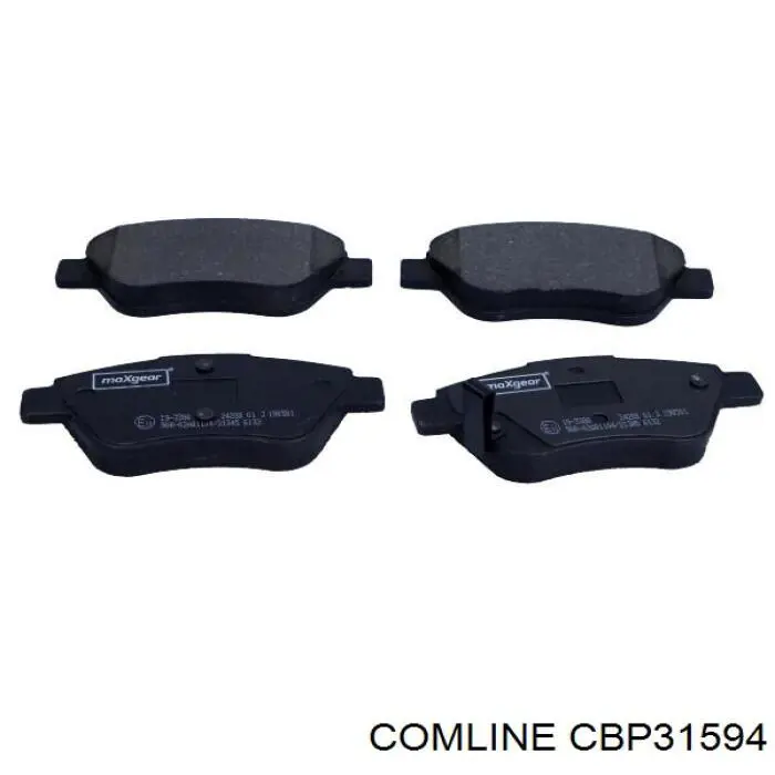 CBP31594 Comline pastillas de freno delanteras