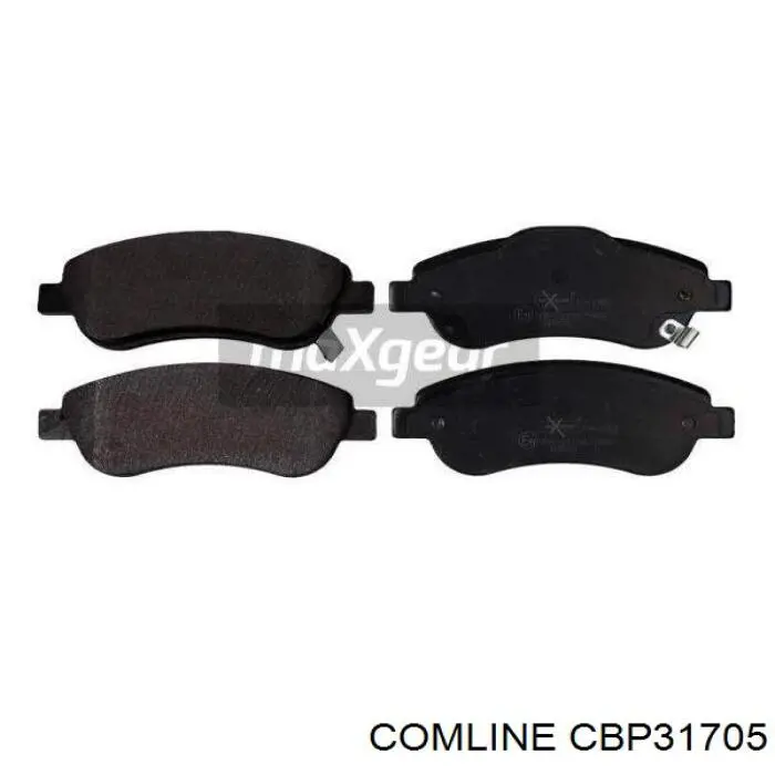 CBP31705 Comline Pastillas delanteras