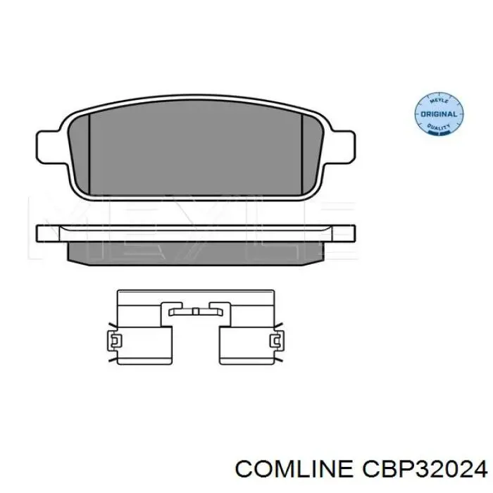 Pastillas de freno traseras CBP32024 Comline