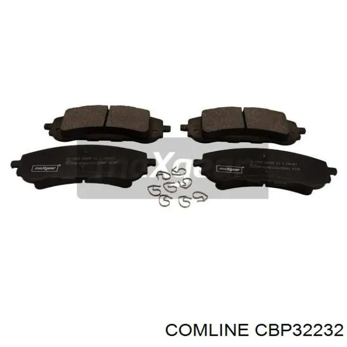 CBP32232 Comline pastillas de freno delanteras