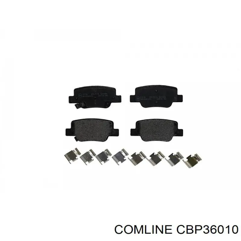 CBP36010 Comline pastillas de freno traseras