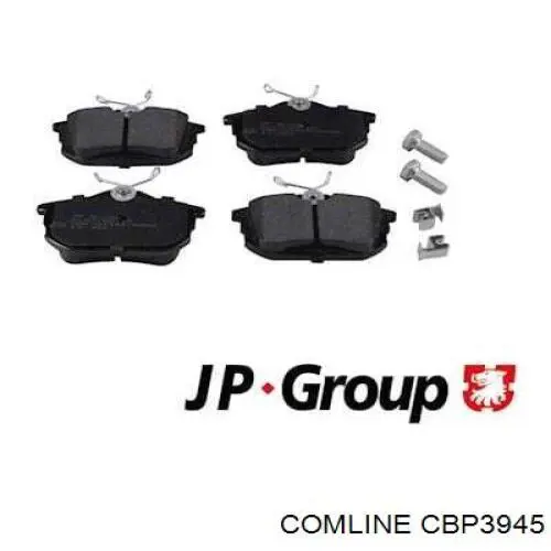 Pastillas de freno traseras CBP3945 Comline
