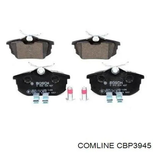 Pastillas traseras Comline CBP3945