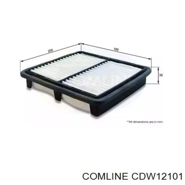 Comprar CDW12101 Comline Filtro de aire