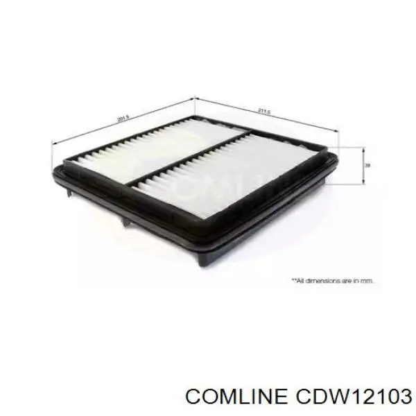 CDW12103 Comline filtro de aire