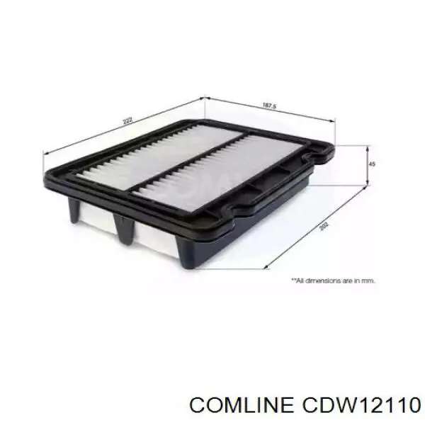 CDW12110 Comline filtro de aire