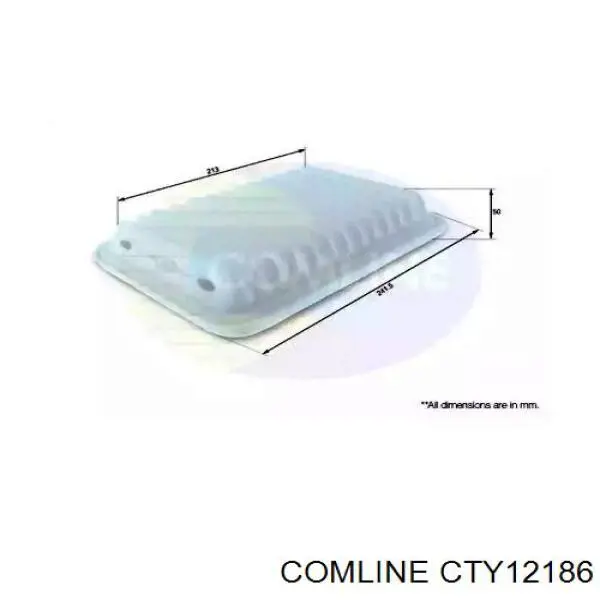 Comprar CTY12186 Comline Filtro de aire