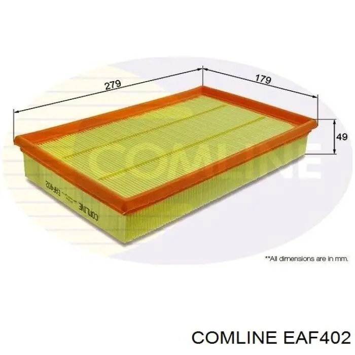 EAF402 Comline filtro de aire