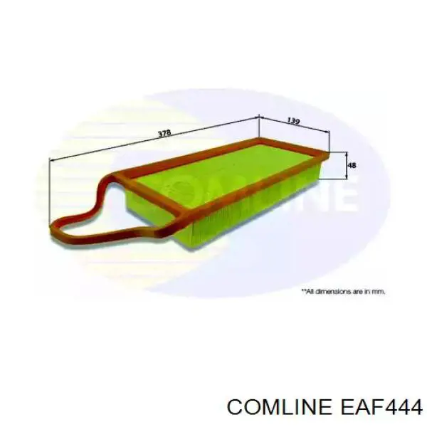 EAF444 Comline filtro de aire