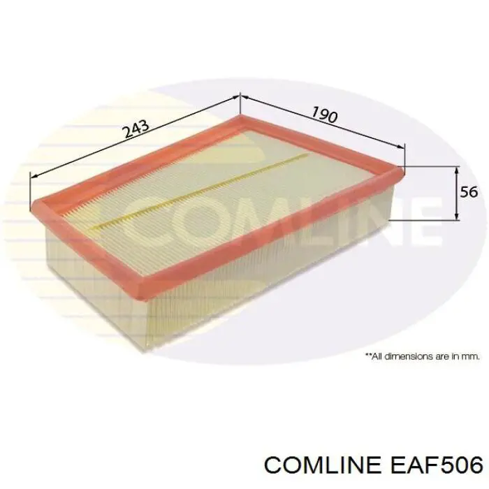 EAF506 Comline filtro de aire